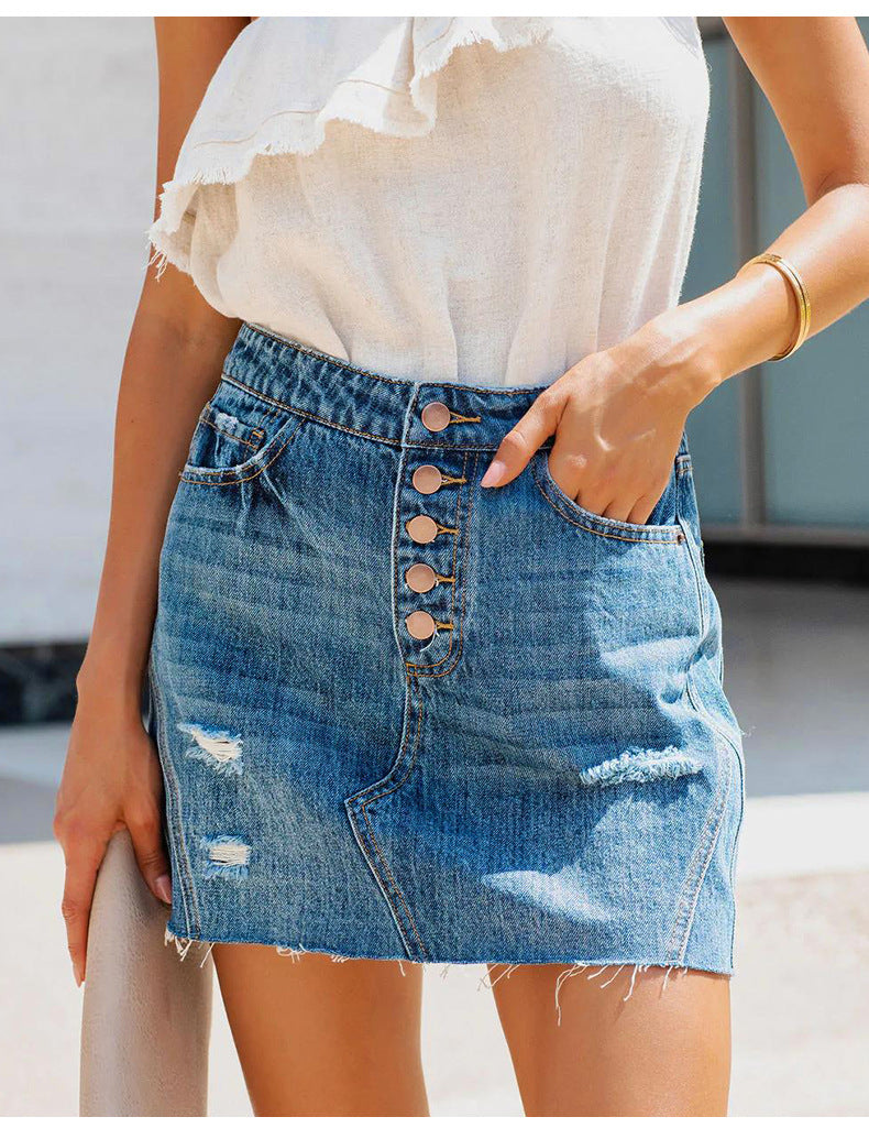 Women Denim Skirt