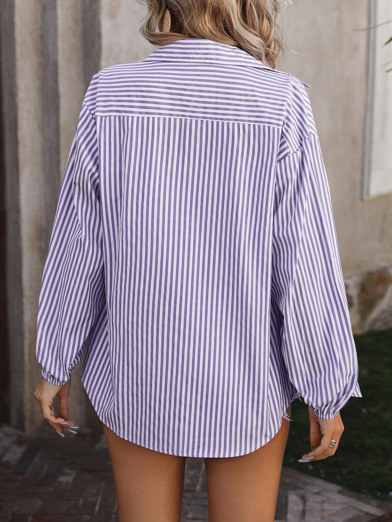 Women Striped Shirt