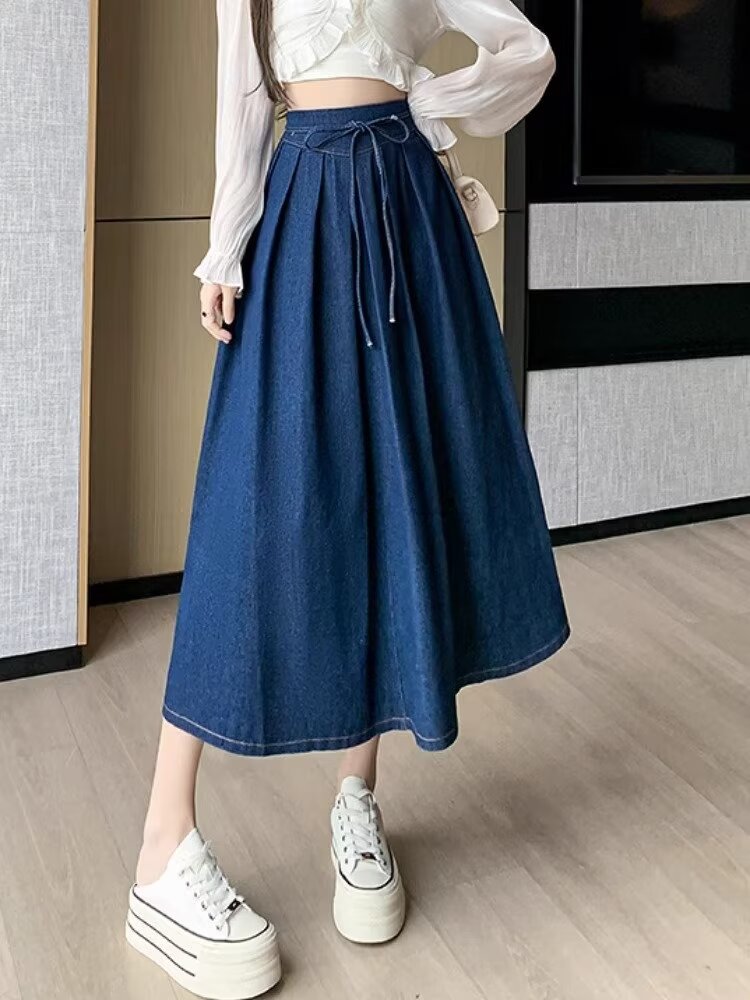 Women Mid-length Skirt