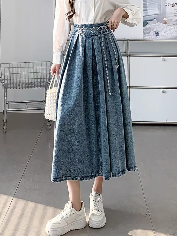 Women Mid-length Skirt