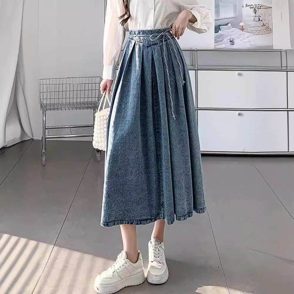 Women Mid-length Skirt